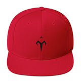 Black Tytan Wool Blend Snapback