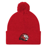 Kerman Wrestling Pom Pom Knit Cap