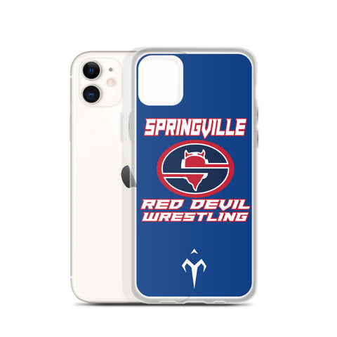 Springville Wrestling iPhone Case