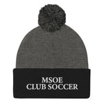 MSOE Club Soccer Pom-Pom Beanie