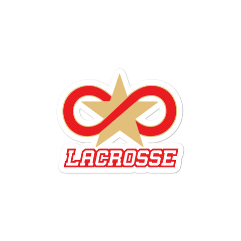 Limitless LAX Bubble-free stickers