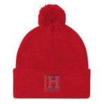 Herriman Hockey Pom Pom Knit Cap