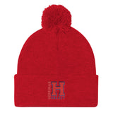 Herriman Hockey Pom Pom Knit Cap