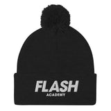 Flash Academy Basketball Pom-Pom Beanie