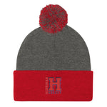 Herriman Hockey Pom Pom Knit Cap