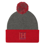Herriman Hockey Pom Pom Knit Cap