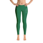 Olympus Softball Green Leggings