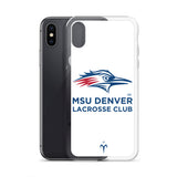 MSU Denver Lacrosse Club iPhone Case