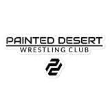 Painted Desert Wrestling Club Bubble-free stickers