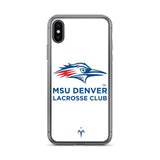 MSU Denver Lacrosse Club iPhone Case