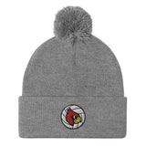 Louisville Volleyball Pom-Pom Beanie