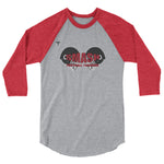 Smash Football 3/4 sleeve raglan shirt