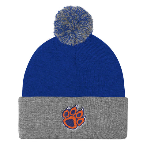 Brighton Softball Pom Pom Knit Cap