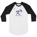 Kingman Football 3/4 sleeve raglan shirt