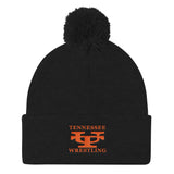 Tennessee Wrestling Pom Pom Knit Cap