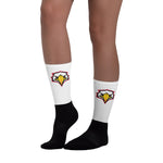 Mira Loma Eagles Black foot socks