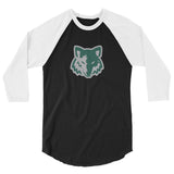 Green Canyon 3/4 sleeve raglan shirt