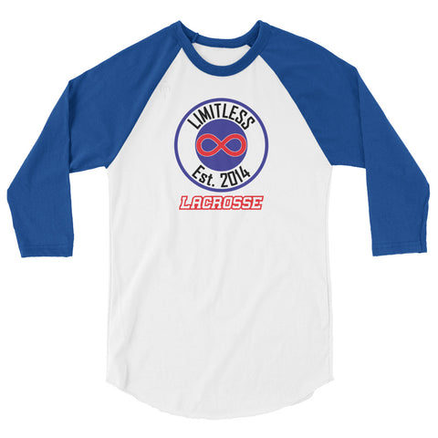 Limitless LAX 3/4 sleeve raglan shirt