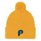 Parowan High School Baseball Pom-Pom Beanie