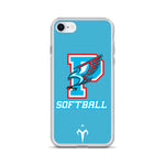 Piute Softball iPhone Case