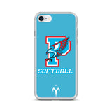 Piute Softball iPhone Case