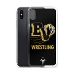 Blue Valley Wrestling iPhone Case
