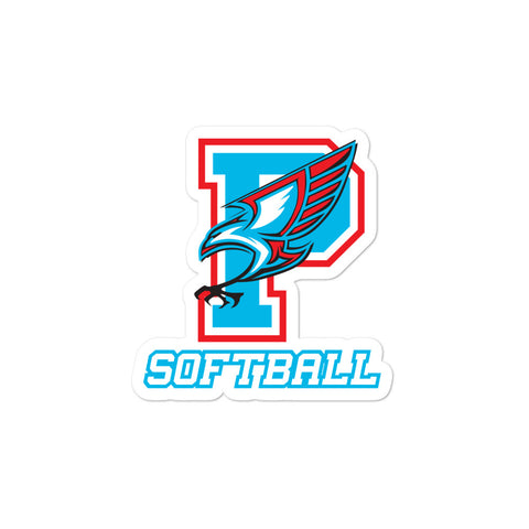 Piute Softball Bubble-free stickers