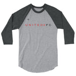 United FC  3/4 sleeve raglan shirt
