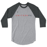 United FC  3/4 sleeve raglan shirt