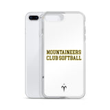 Mountaineers Club Softball iPhone Case