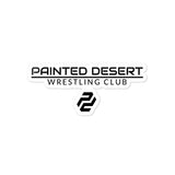 Painted Desert Wrestling Club Bubble-free stickers