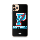 Piute Softball iPhone Case