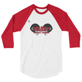 Smash Football 3/4 sleeve raglan shirt