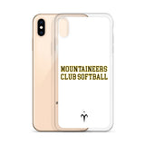 Mountaineers Club Softball iPhone Case