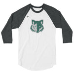 Green Canyon 3/4 sleeve raglan shirt