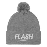 Flash Academy Basketball Pom-Pom Beanie
