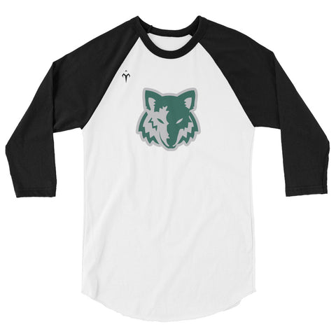 Green Canyon 3/4 sleeve raglan shirt