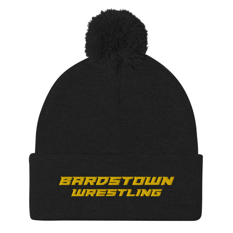 Bardstown Wrestling Pom-Pom Beanie