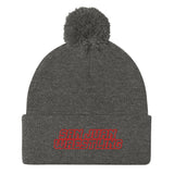 San Juan Wrestling Pom-Pom Beanie
