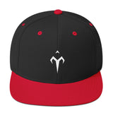White Tytan Logo Wool Blend Snapback