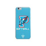 Piute Softball iPhone Case