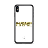 Mountaineers Club Softball iPhone Case