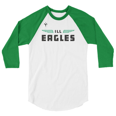 ILL Eagles Ultimate 3/4 sleeve raglan shirt