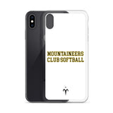 Mountaineers Club Softball iPhone Case