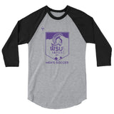 Winona Soccer 3/4 sleeve raglan shirt