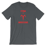 Red Tytan Wrestling Unisex short sleeve t-shirt