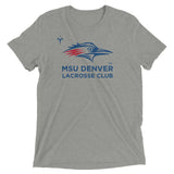 MSU Denver Lacrosse Club Short sleeve t-shirt