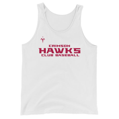 Crimson Hawks Club Baseball Bella + Canvas 3480 Unisex Jersey Tank with Tear Away Label