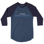 Utah Falconz 3/4 sleeve raglan shirt