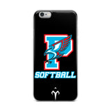 Piute Softball iPhone Case